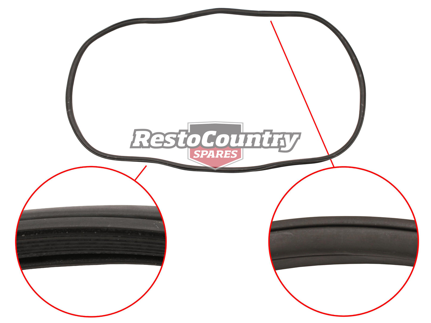 Windscreen Seal HT HG Kingswood Sedan Only - WSF110C