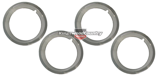 Wheel Trim Ring 14' HQ HJ HX HZ GTS Square Edge Kit Of 4 - WT1004