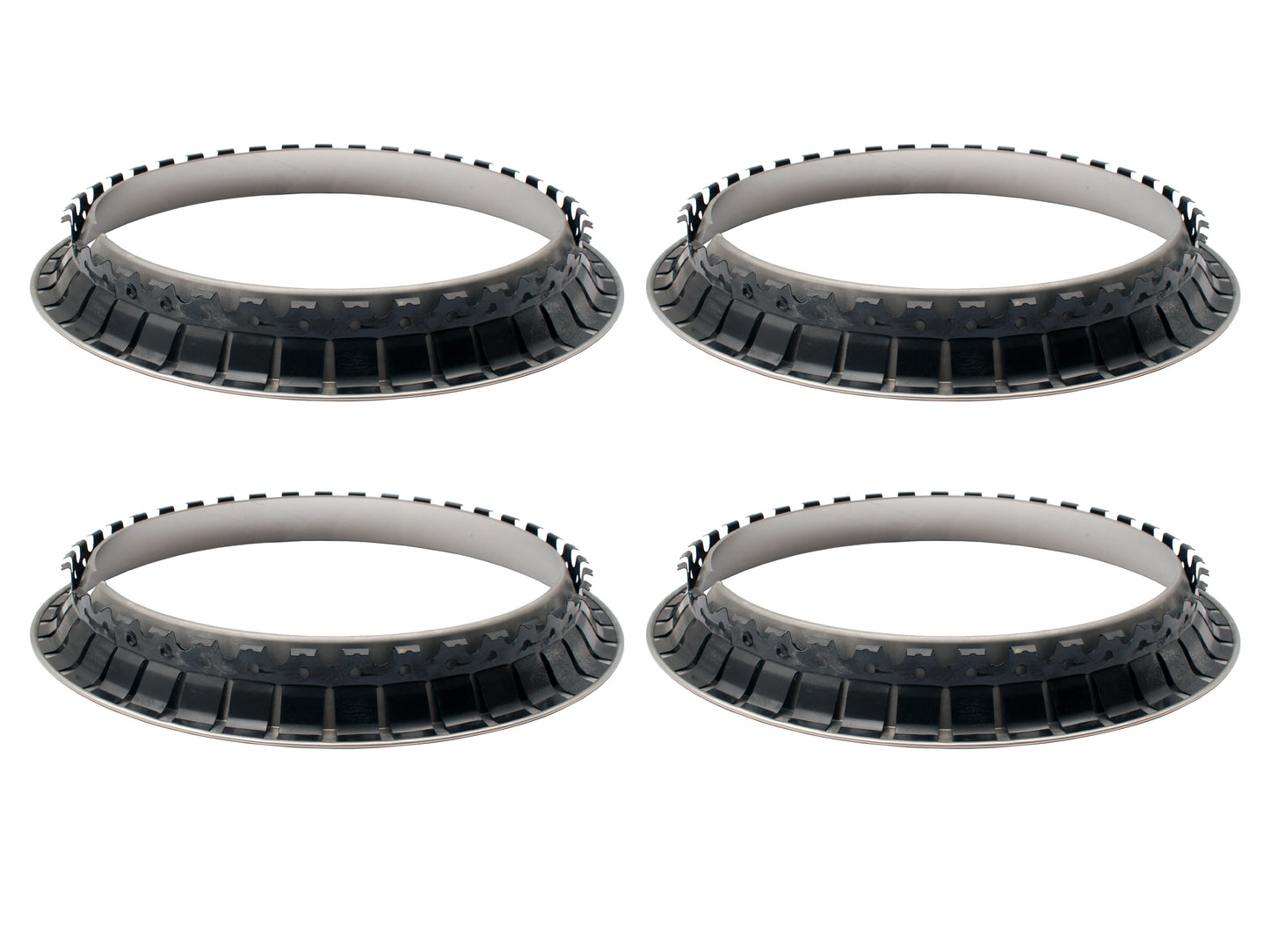 Wheel Trim HQ Early HJ Caps & Nuts For 4 Wheel - WT1004B