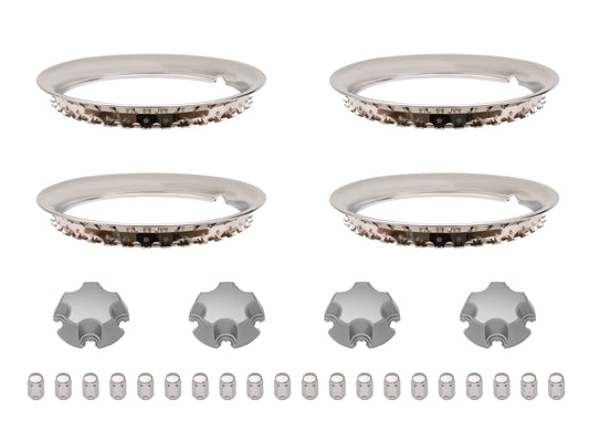 Wheel Trim Cap & Nut Kit VB VC VH VK VL VN - VZ Commodore 15" Steel Wheel (4) - WTCNVBVZ