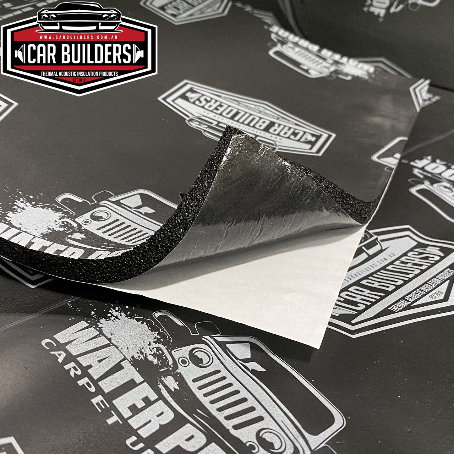 Car Builders Water Proof Underlay 1800x950x10mm - WU