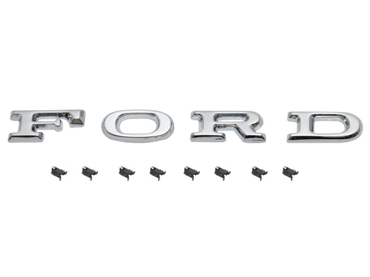 Badge Kit XB Falcon GT Sedan (Silver Lettering) - XBBK2