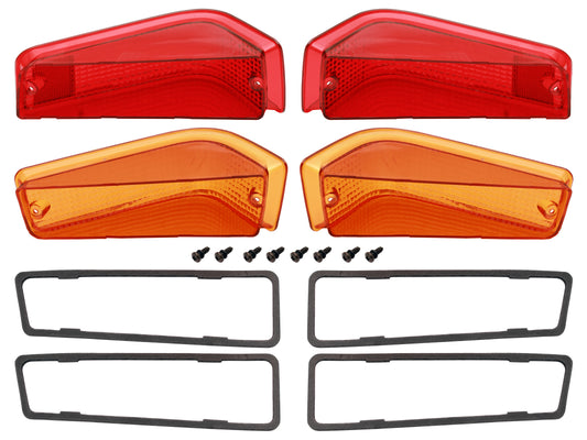 Rear Indicator & Tail Light Lens Kit XY All - TLIKXY